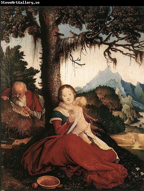 Hans Baldung Grien Rest on the Flight to Egypt